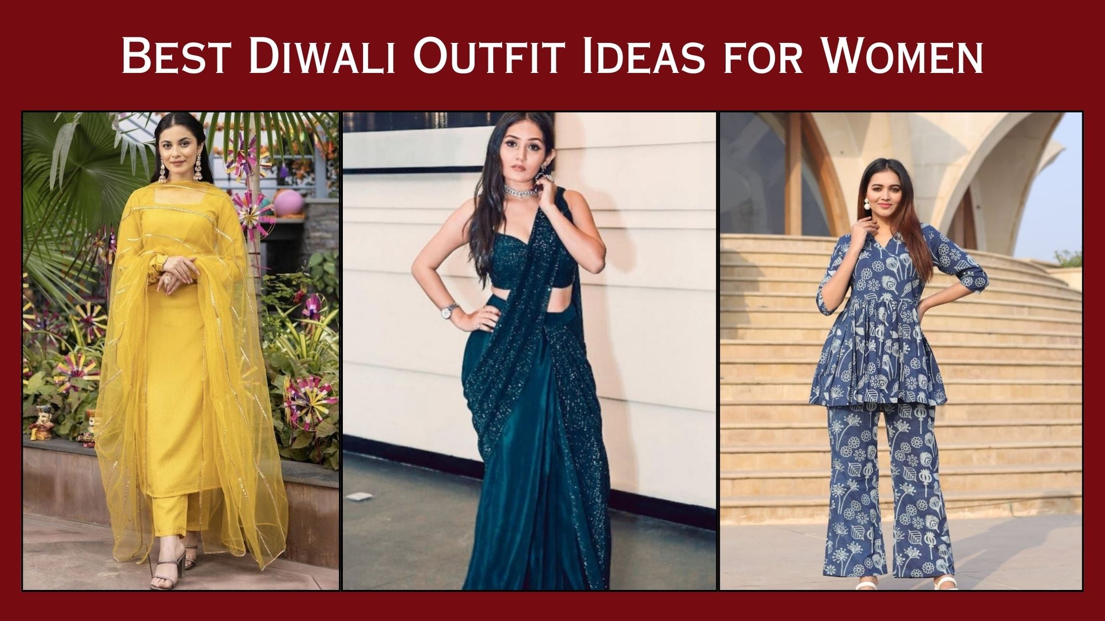 10 Best Diwali Outfit Ideas to Try for Women in 2024 - Trendy Look