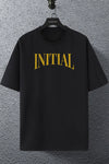 Initial Oversized T-shirt Men