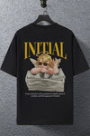 Initial Oversized T-shirt Men