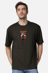 Gangster Boss Bear Oversized T-Shirt Men