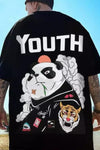 Youth Panda Oversized T-Shirt Men