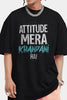 Attitude Mera Khandani Oversized T-shirt Men