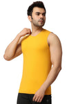 Yellow Gym Muscle Tee