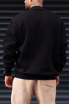 Anime Printed Oversized Sweatshirt for Men