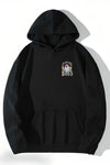 Boos Printed Oversized Hoodie for Men