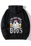 Boos Printed Oversized Hoodie for Men