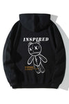 Inspired Printed Oversized Hoodie for Men