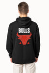 Bulls Printed Oversized Hoodie for Men