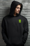 Rage Printed Oversized Hoodie for Men