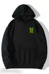 Rage Printed Oversized Hoodie for Men