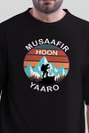 Musaafir Hoon Yaaro Travel Oversized Printed T Shirt