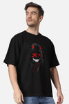 Smile Printed Oversized T-Shirt
