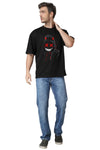 Smile Printed Oversized T-Shirt