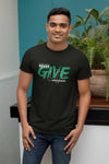 Never Give Up Men Gym T-Shirts